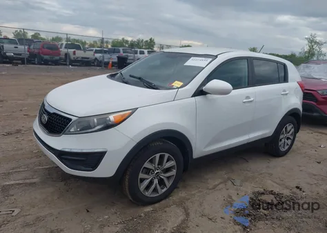 2015 Kia Sportage Lx из США, поврежденный, VIN KNDPB3ACXF7793956